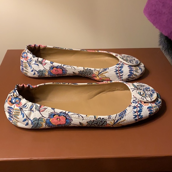 ONE DAY SALE! Tory Burch Minnie Ballet Flat Sz 10.5 EUC - Picture 7 of 9